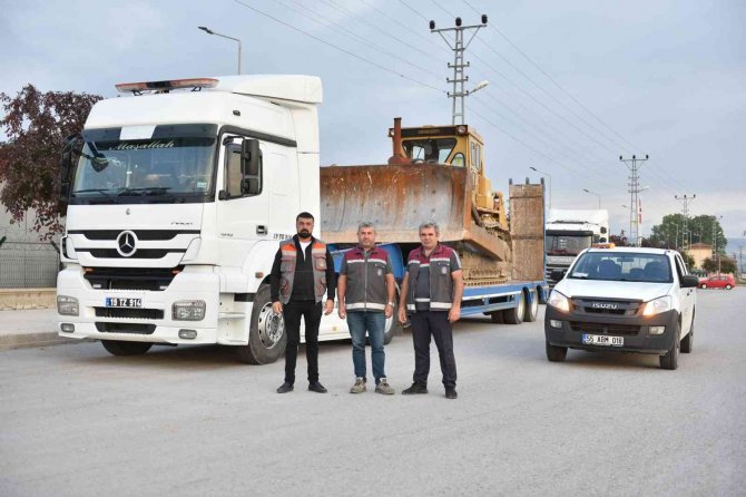 Çorum Belediyesinden Afet Bölgesine Destek