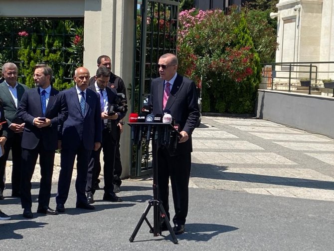 Cumhurbaşkanı Erdoğan, “Nato Mutabakatına Ypg/pyd Ve Fetö’nün Girmiş Olması Başarıdır”