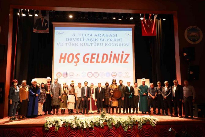 3. Uluslararası Develi-âşık Seyrani Ve Türk Kültürü Kongresi Başladı