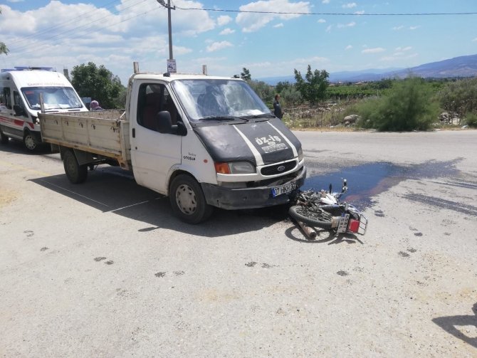 Alaşehir’de Motosiklet İle Kamyonet Çarpıştı: 1 Ölü