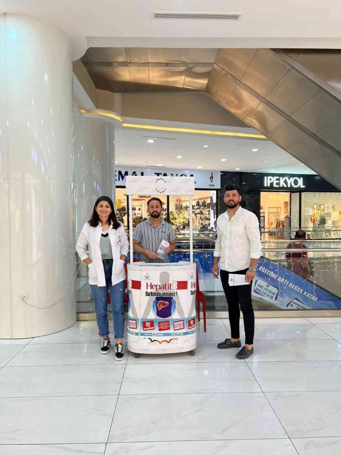Mardin’de Vatandaşlara Viral Hepatitler Bilgilendirmesi