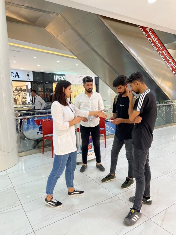 Mardin’de Vatandaşlara Viral Hepatitler Bilgilendirmesi