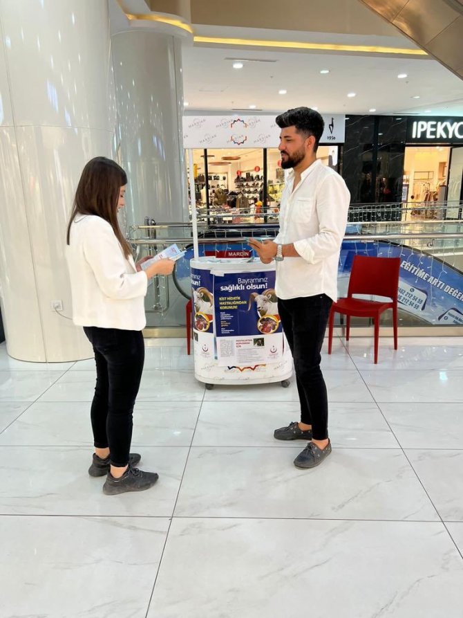 Mardin’de Vatandaşlara Viral Hepatitler Bilgilendirmesi