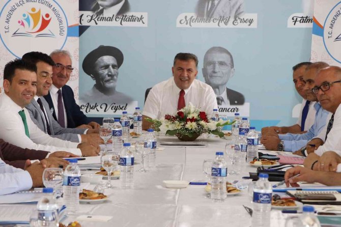 Koca: "Mersin’de Eğitimin Niteliğini Yükseltmek Temel Hedefimiz"