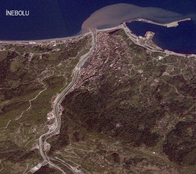 Sel Felaketinden Göktürk-1 Uydusu Fotoğrafları