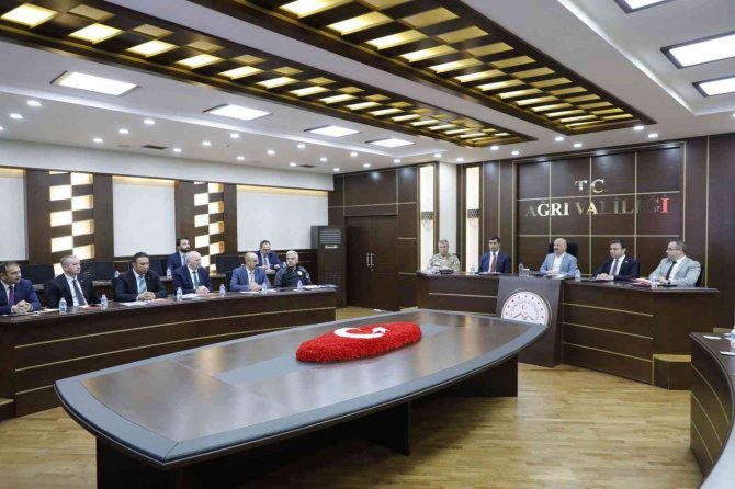 Ağrı’da İ̇nsan Ticaretiyle Mücadele Koordinasyon Kurulu Toplantısı Yapıldı