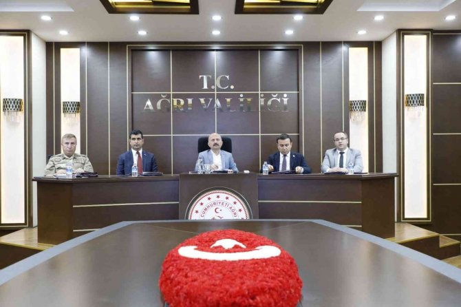 Ağrı’da İ̇nsan Ticaretiyle Mücadele Koordinasyon Kurulu Toplantısı Yapıldı