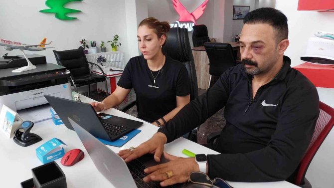 Iraklı Şahsa İş Yerinde Yumruklu Saldırı