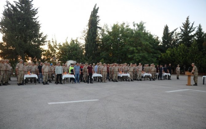 Kilis’te Tayini Çıkan Jandarma Personeline Veda Töreni