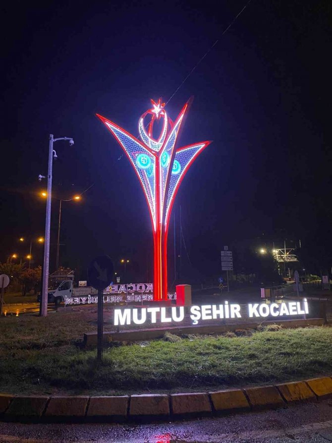 Kocaeli, Görsel Aydınlatmalarla Renkleniyor