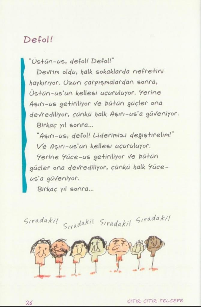 Bakan Yanık: “Çıtır Çıtır Felsefe Serisi İncelenmiş Ve 7 Kitap Muzır İlan Edilmiştir”