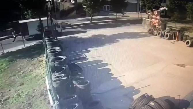 Arnavutköy’de Faciadan Dönülen Olay Kamerada