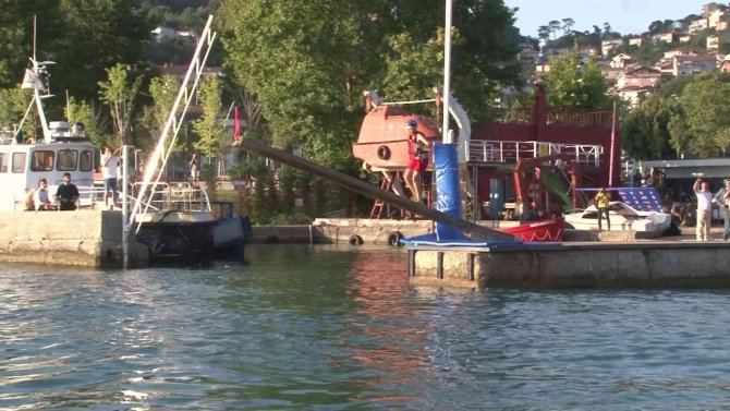 Beykoz Sahili Nostaljik Su Sporları Festivali’yle Renklendi