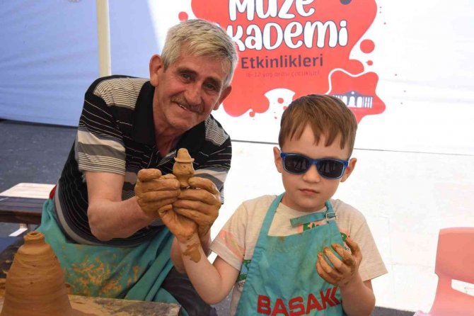 Minikler İlk Kez Çömlek Sanatıyla Tanıştı