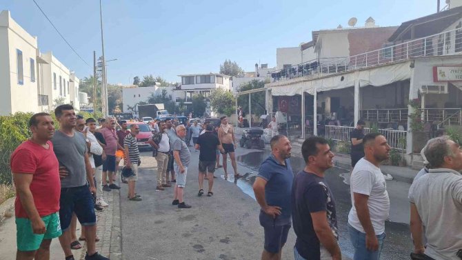 Bodrum’da Fırın Yangını İşyerleri Ve İkametlere Sıçradı