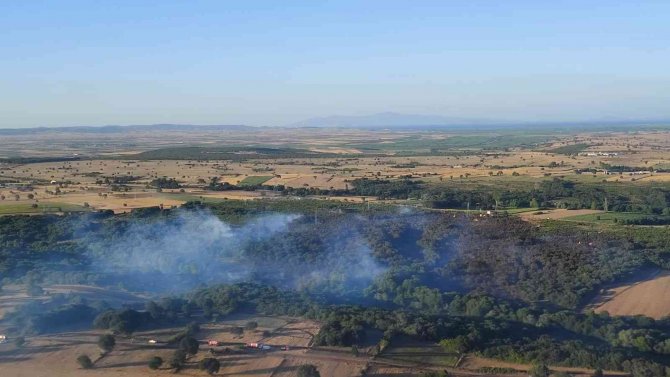 Çanakkale’deki Orman Yangını Kontrol Altına Alındı