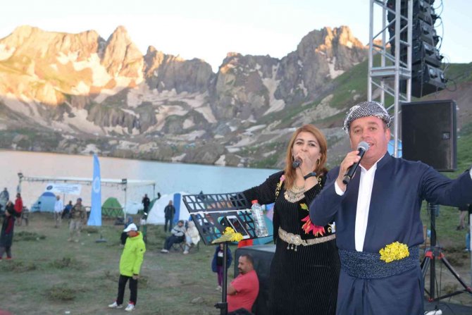 Bir Zamanlar Terörle Anılan Cilo-sat Buzul Gölleri’nde Festival Coşkusu