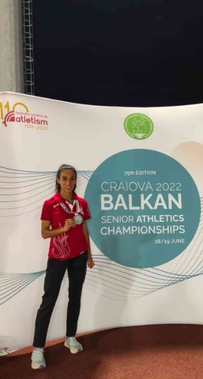 Mardinli Fatma’dan Balkan Büyükler Atletizm Şampiyonası’nda Büyük Başarı