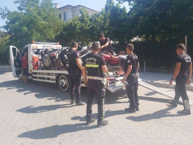 Burhaniye Emniyeti, Kural Tanımayan Motosikletlere Göz Açtırmıyor