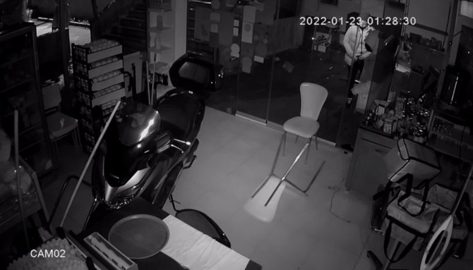İ̇stanbul’da Aynı Büfeyi Soyan “Müdavim Hırsızlar” Kamerada: Parke Taşıyla Camını Kırdılar