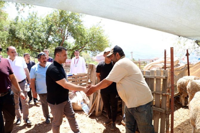 Alanya’da Kapalı Hayvan Pazarı Ve Kurban Satış Yeri Hizmete Girdi