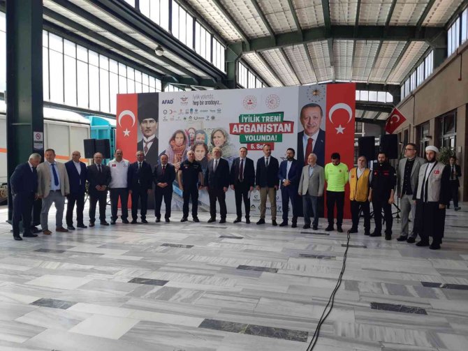 5. İ̇yilik Treni Törenle Afganistan’a Uğurlandı