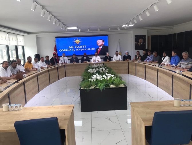 Ak Parti Çorum İ̇l Başkanı Ahlatcı: “Ak Parti İktidarında Devrim Niteliğinde Her Alanda Değişim Dönüşüm Yaşandı”