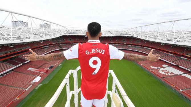 Arsenal, Gabriel Jesus’u Açıkladı