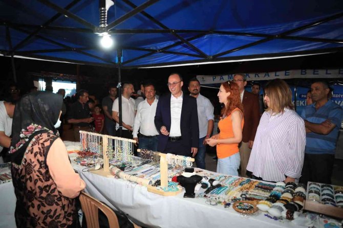 Pamukkale’de Kekik Ve Lavanta Festivali’ne İlgi Yoğun Oldu