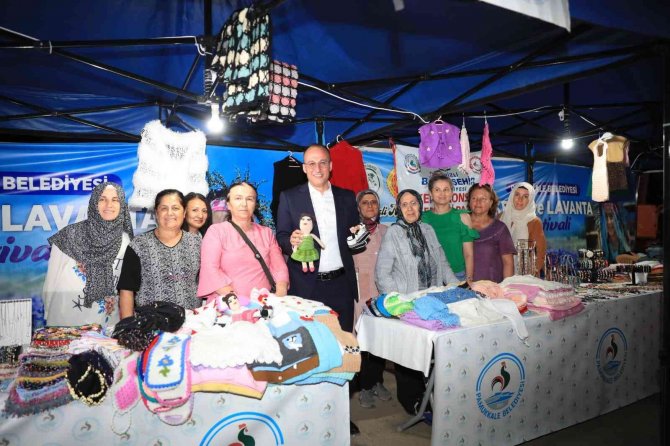 Pamukkale’de Kekik Ve Lavanta Festivali’ne İlgi Yoğun Oldu