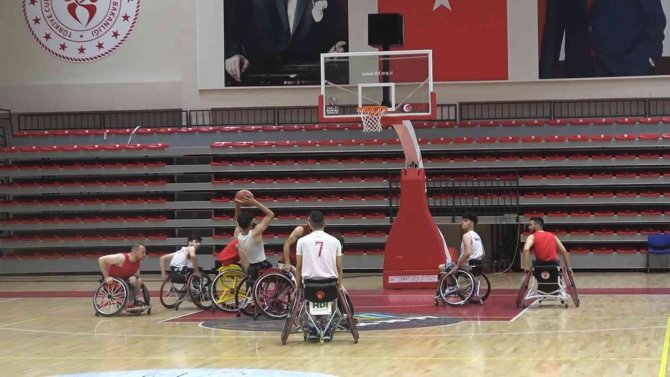 Türkiye 23 Yaş Altı Tekerlekli Sandalye Milli Basketbol Takımı Rakiplerini Yalova’da Tanıyacak