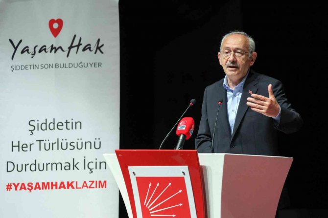 Chp Lideri Kılıçdaroğlu, Kadın Kolları Başkanlarıyla Buluştu