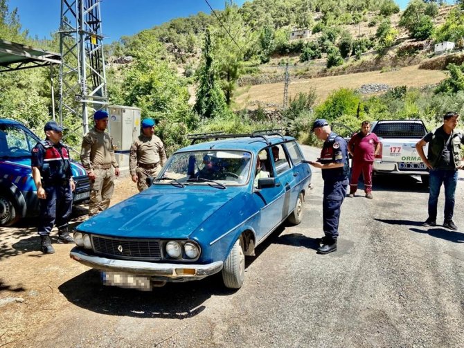 Mersin’de Ormanlar Askerlere Emanet