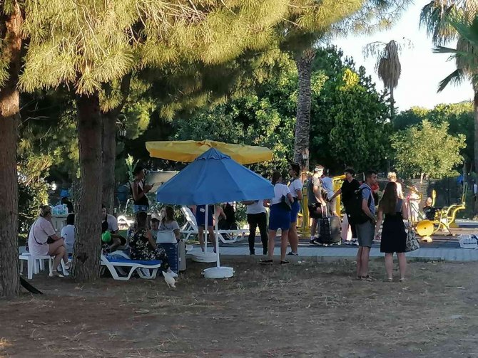 Manavgat’ta 5 Yıldızlı Otelde Yangın Paniği