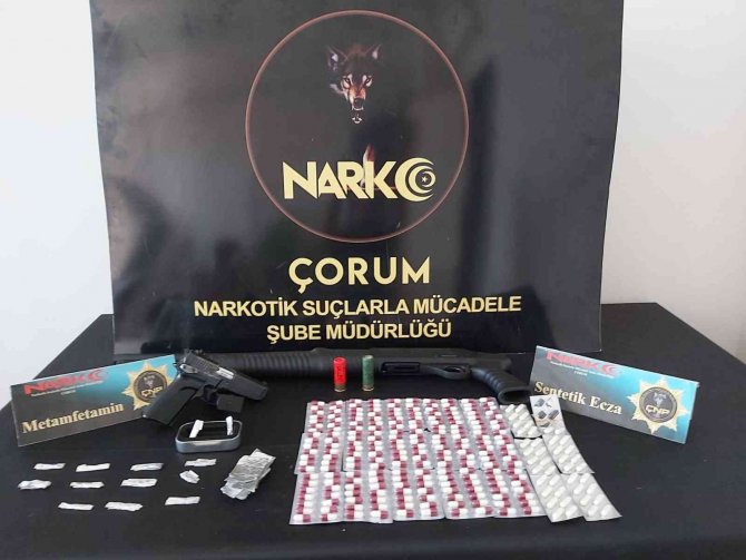 Çorum Polisinden Uyuşturucu Madde Operasyonu