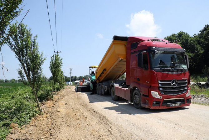 Ferizli’nin O Caddesi Büyükşehir İle Yeni Görünümüne Kavuşuyor