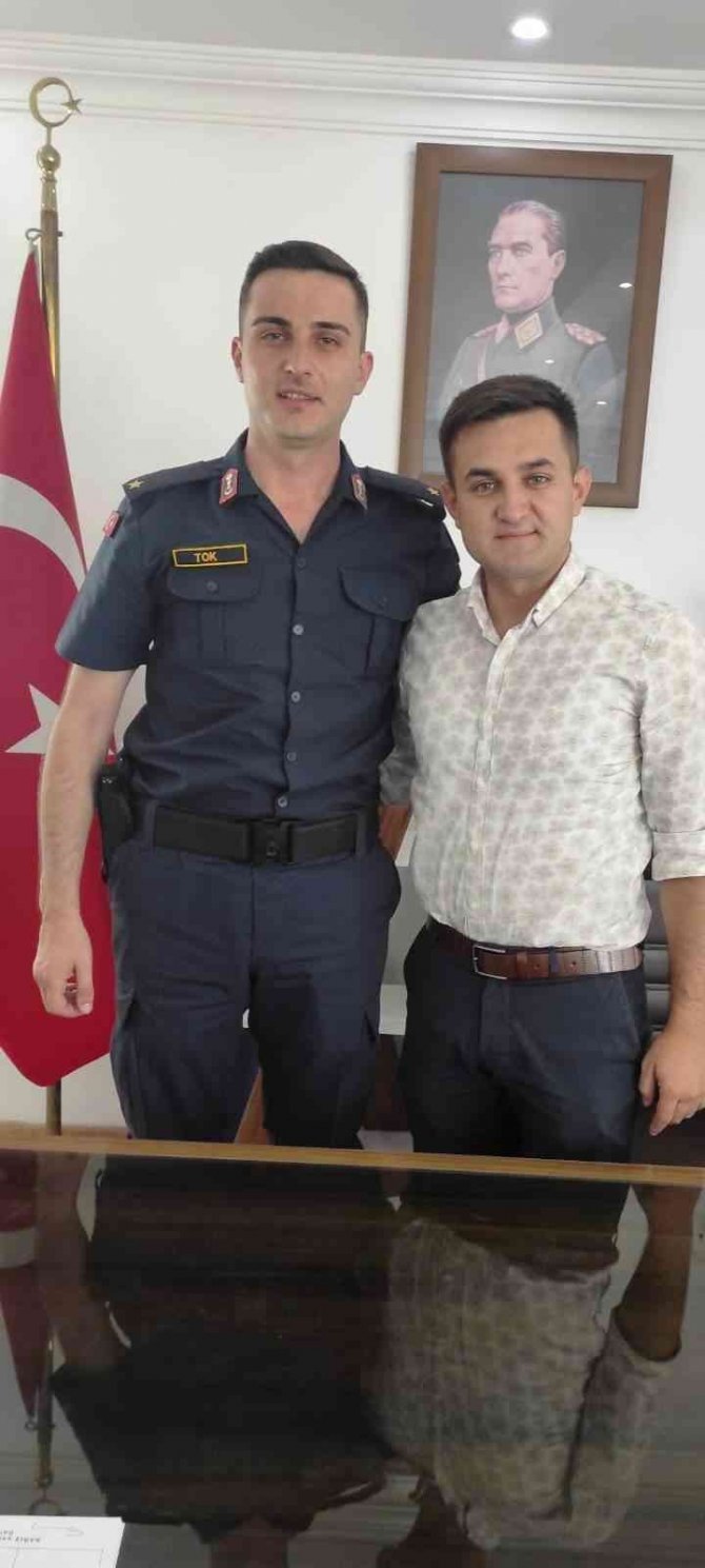 Selendi Jandarmada Nöbet Değişimi