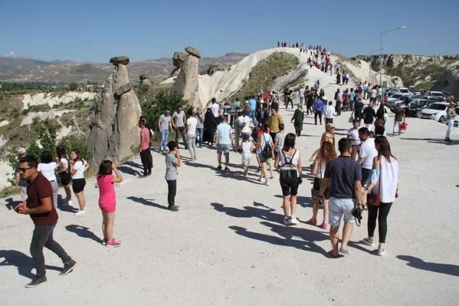 Kapadokya Yılın İlk Yarısındaki Ziyaretçi Sayısı 1 Buçuk Milyona Dayandı