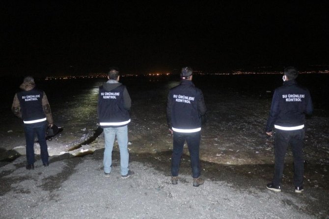 Van’da Av Yasağı Sürecinde 110 Ton İnci Kefali Ele Geçirildi