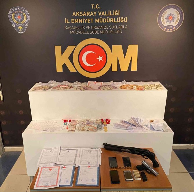 Aksaray’da Tefeci Operasyonu: 1 Tutuklama