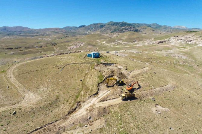 Kayadan Oyma Gömme Patates Deposu İçin Çalışmalar Başladı