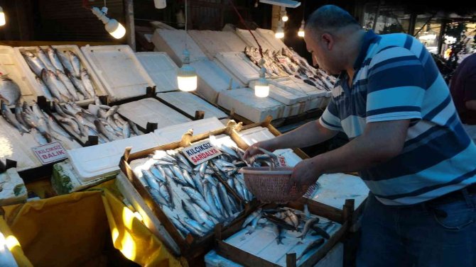 Av Yasağından Sonra Tezgahlar Boş Kaldı, ’Sardalya’ Vatandaşın Vazgeçilmezi Oldu