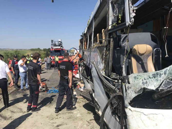 Kırklareli’nde Korkunç Kazada Ölenlerin Kimlikleri Belli Oldu