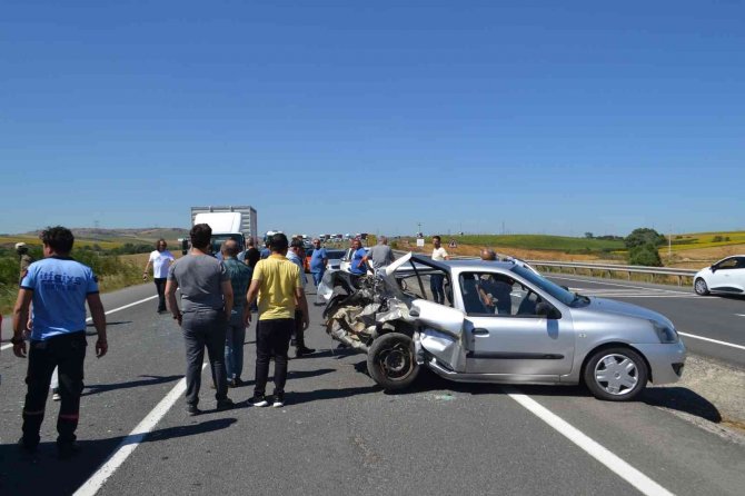 Çorlu’da Feci Kaza: 5 Yaralı
