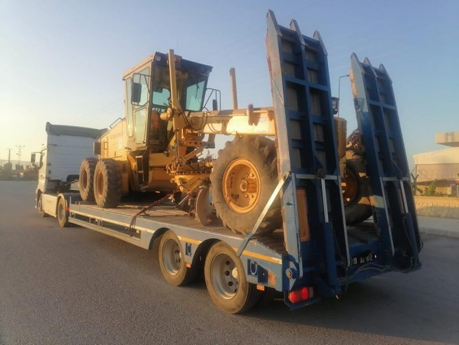 Çorum Belediyesinden Kastamonu’ya Araç Desteği