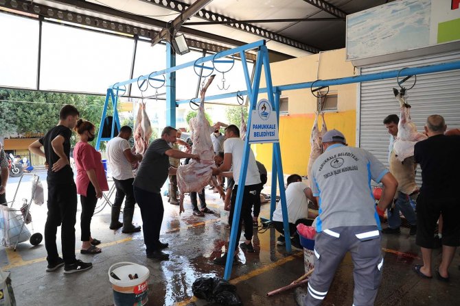 Pamukkale’de Kurban Kesim Alanları Belirlendi