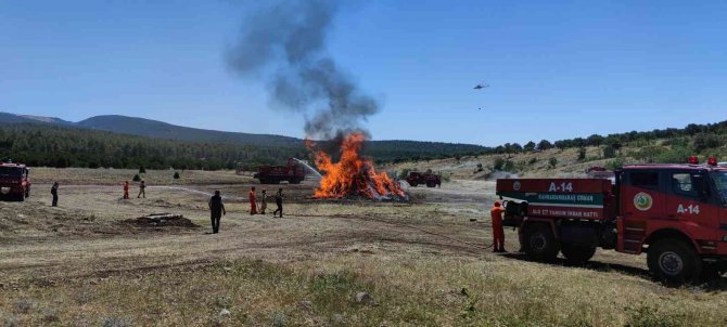 İ̇nsansız Yangın Gözetleme Kulesi Kahramanmaraş’a Kuruldu