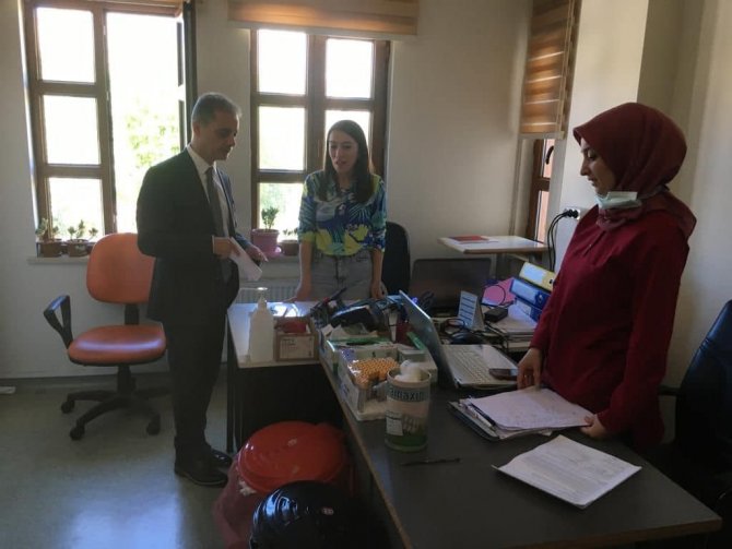 Sağlık Müdürü Tekin, Kemaliye’de İncelemelerde Bulundu