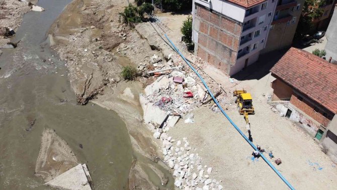 Bartın’da Sel Sonrası Çalışmalar Devam Ediyor