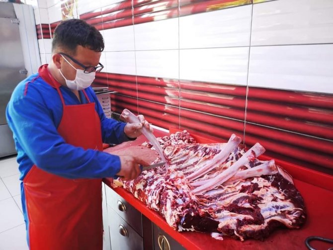 Kasaplarda Bayram Telaşı Başladı